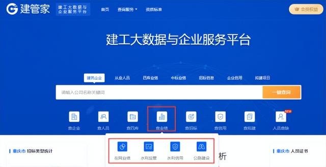 精細(xì)化查詢建筑業(yè)績，這個平臺趕緊用起來（建筑行業(yè)大數(shù)據(jù)綜合查詢平臺）