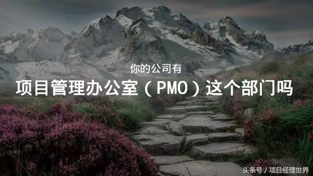 項目管理辦公室（PMO）你都不知道，那說明你還不是一個項目經(jīng)理（關(guān)于項目管理辦公室）