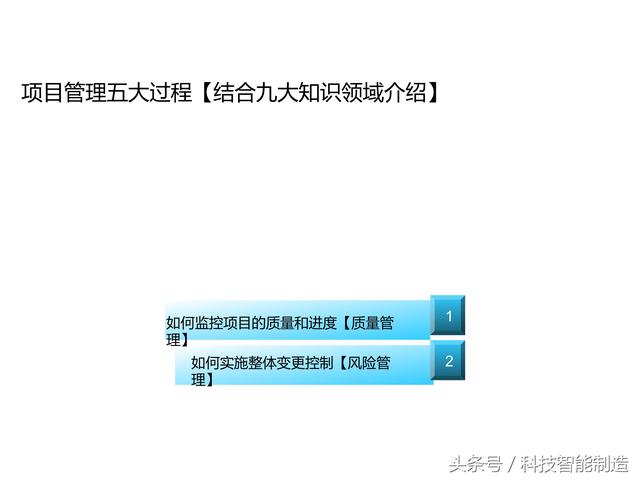 項目管理內(nèi)部培訓(xùn)資料，項目管理的五大過程和九大知識，你知道嗎