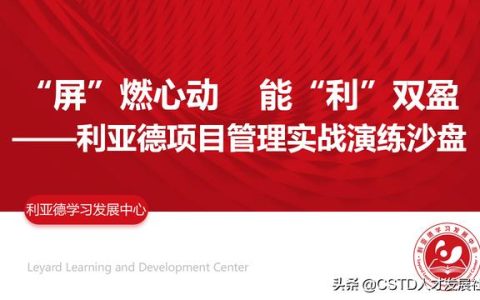 「培訓案例」利亞德：能“利”雙盈，項目管理實戰(zhàn)演練沙盤