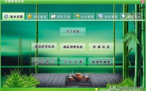 茶樓信息化管理系統(tǒng)軟件開發(fā)設(shè)計解決方案（智能茶樓管理系統(tǒng)）