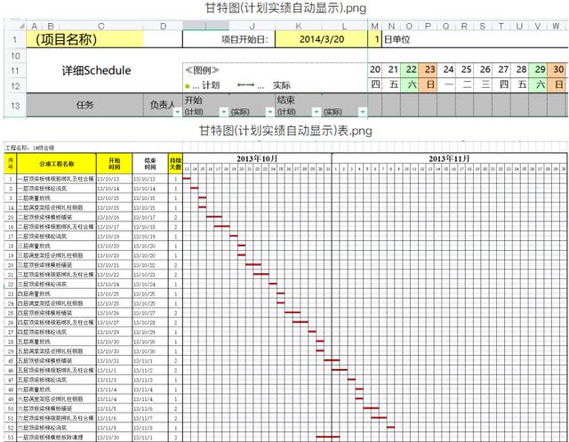 別再說不會畫橫道圖了，63套施工進(jìn)度計(jì)劃橫道圖模板，任你選擇（橫道施工圖進(jìn)度計(jì)劃繪制）