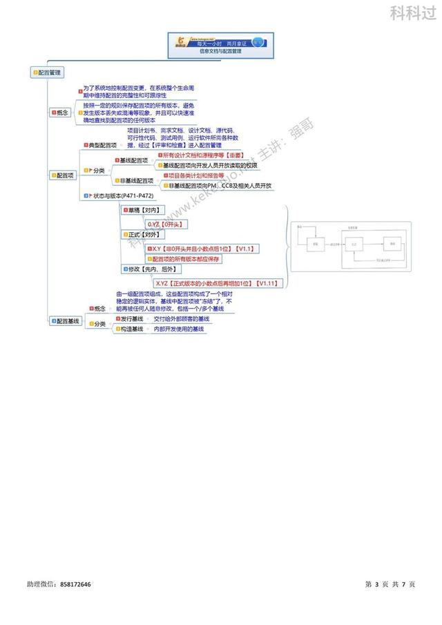信息系統(tǒng)項目管理師核心考點（五十四）配置項分類、狀態(tài)與版本