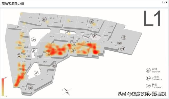 結(jié)合地圖做商場管理分析報(bào)表，BI工具做得怎樣？