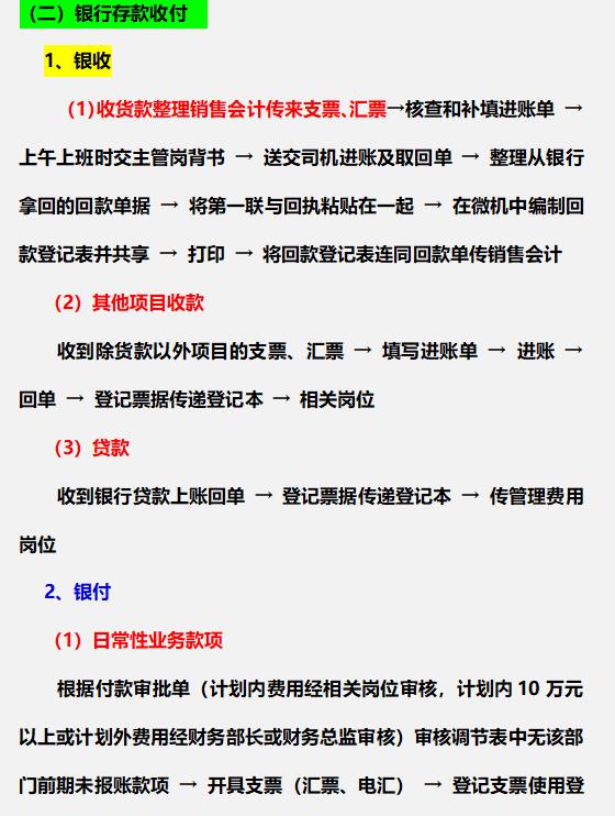 財(cái)務(wù)總監(jiān)：這才是財(cái)務(wù)部各崗位的詳細(xì)工作流程，內(nèi)容清晰明了（財(cái)務(wù)總監(jiān)工作流程圖文檔）