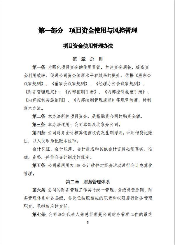 項(xiàng)目資金使用管理方案（融資風(fēng)控管理，全案238頁）（項(xiàng)目資金風(fēng)險(xiǎn)管控方案）